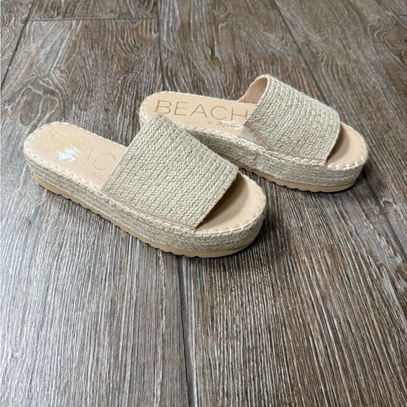 NWOT Matisse Beach Espadrille Slide Sandals - Picture 3 of 8